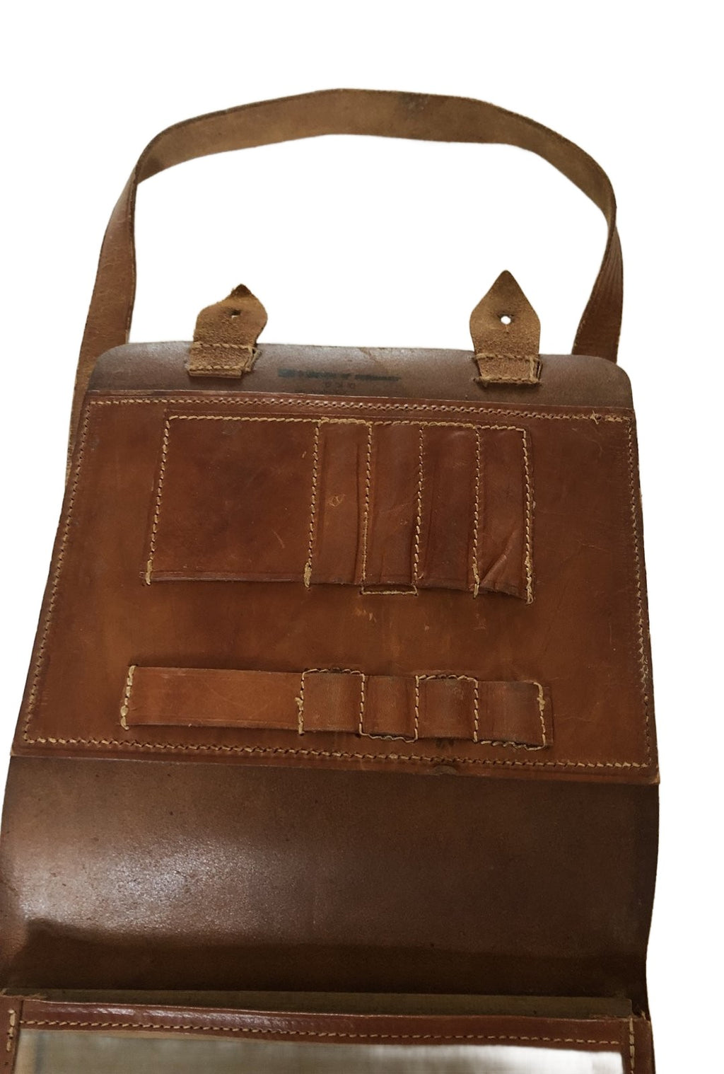 Bruine kaartentas Nederlands leger na  wo2  (DKG)