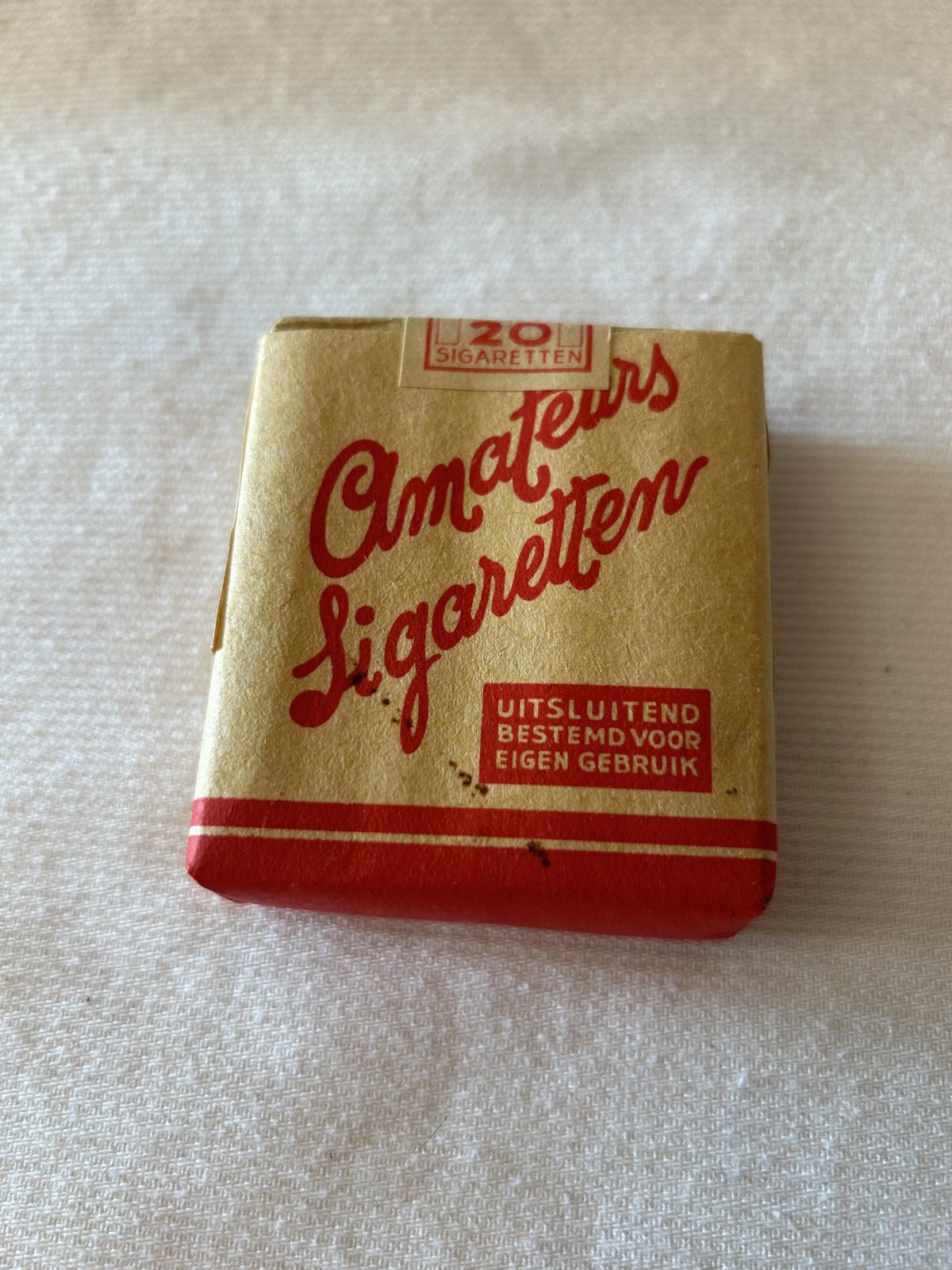 Amateurs Sigaretten wo2