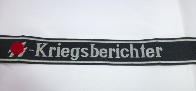Mouwband XX Kriegsberichter
