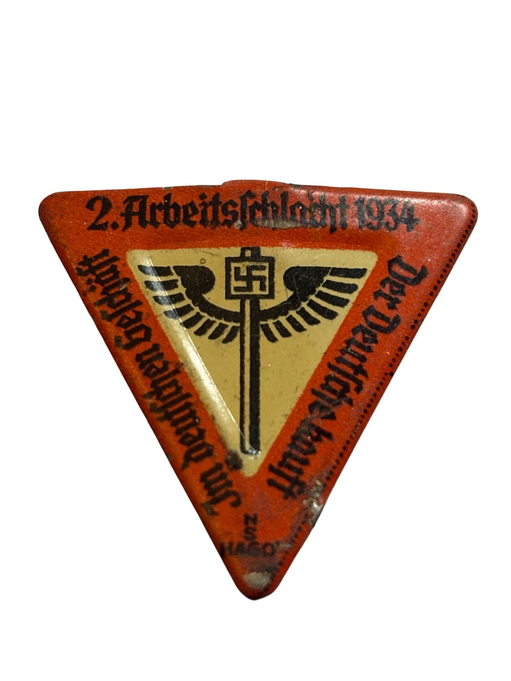 NS Hago „2. Arbeitsschlacht 1934” speld WW2