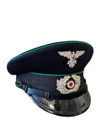 Zeer zeldzame NS-Soldatenbund Jäger / Gebirgsjäger Schirmmütze met Hochland Edelweiss