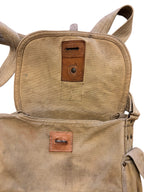 ANP Franse gasmaskertas met masker en filter WO2 1939