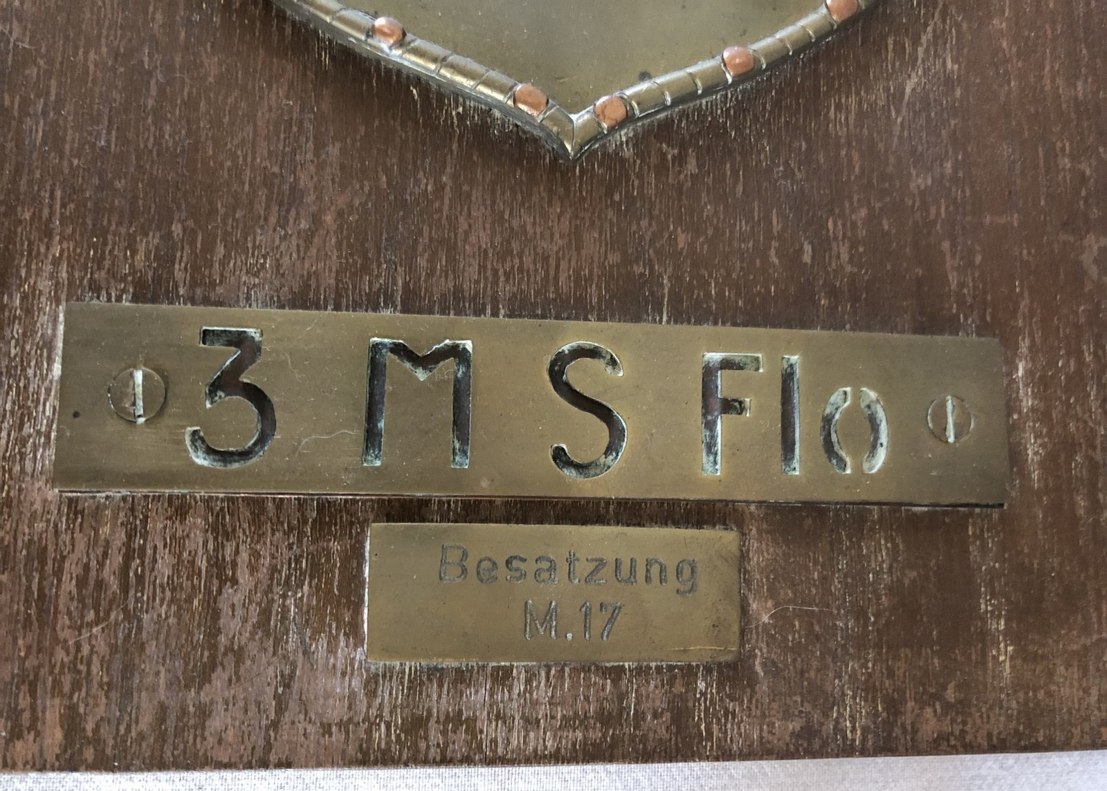 Kriegsmarine Plaquette