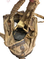 ANP Franse gasmaskertas met masker en filter WO2 1939