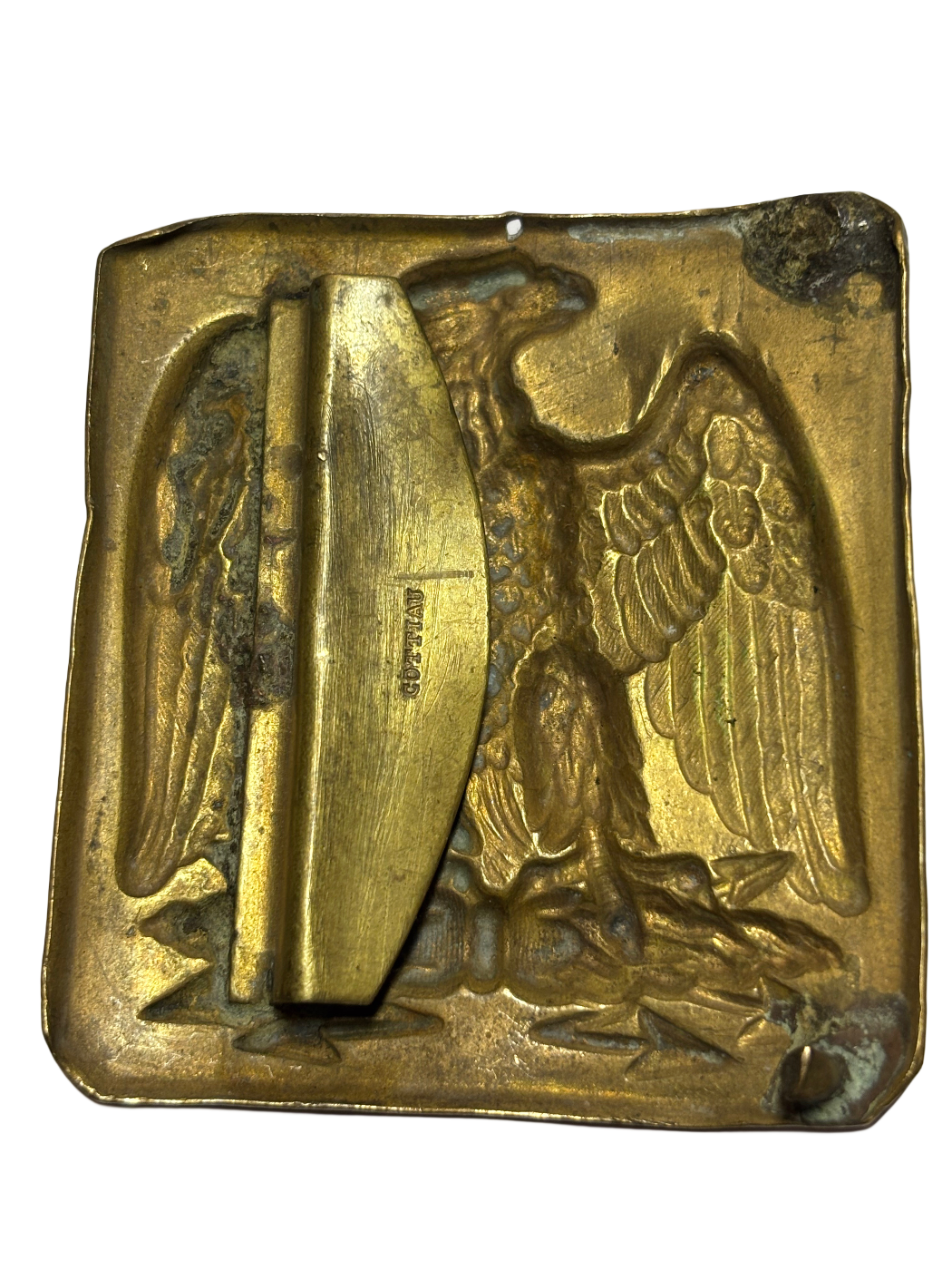 French National Guard Belt Plate M1850 Louis-Napoleon