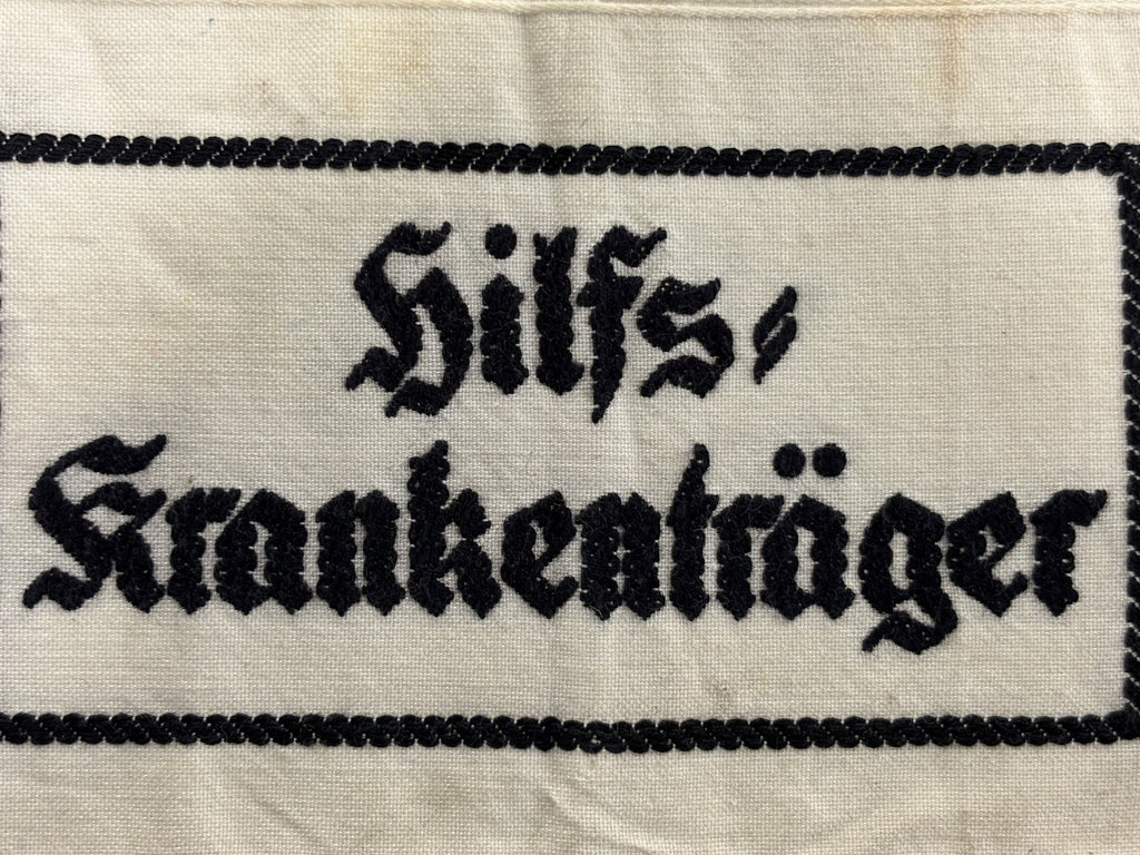 Wehrmacht Hilfs - Krankenträger WW2