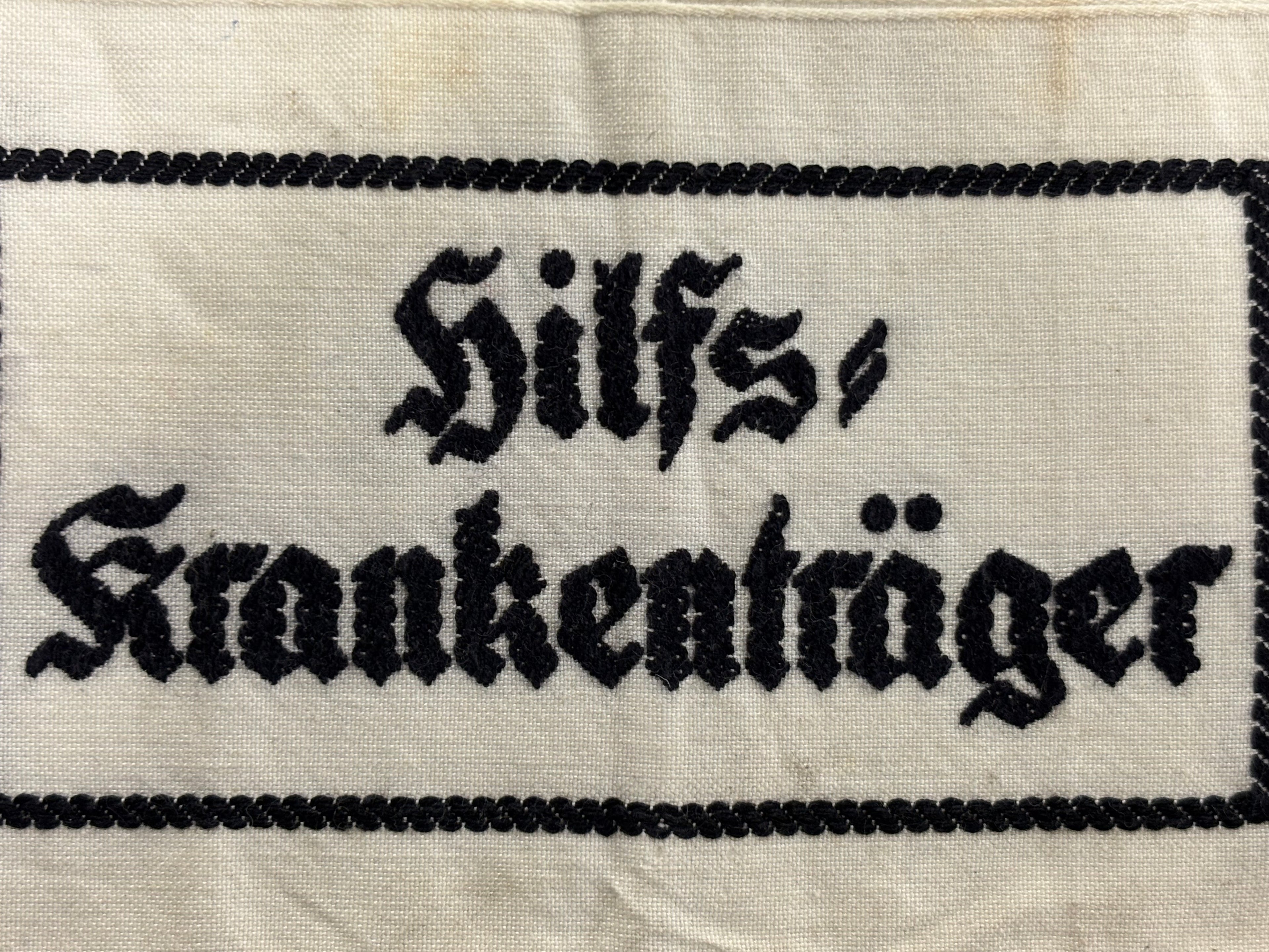 Wehrmacht Hilfs - Krankenträger WW2