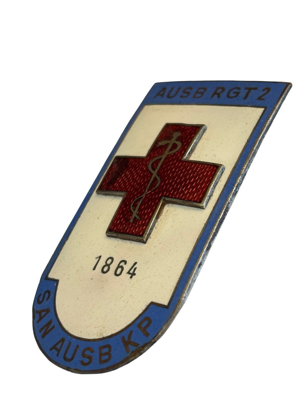 Zeldzaam Oostenrijks medisch opleidingsinsigne - Opleidingsregiment 2