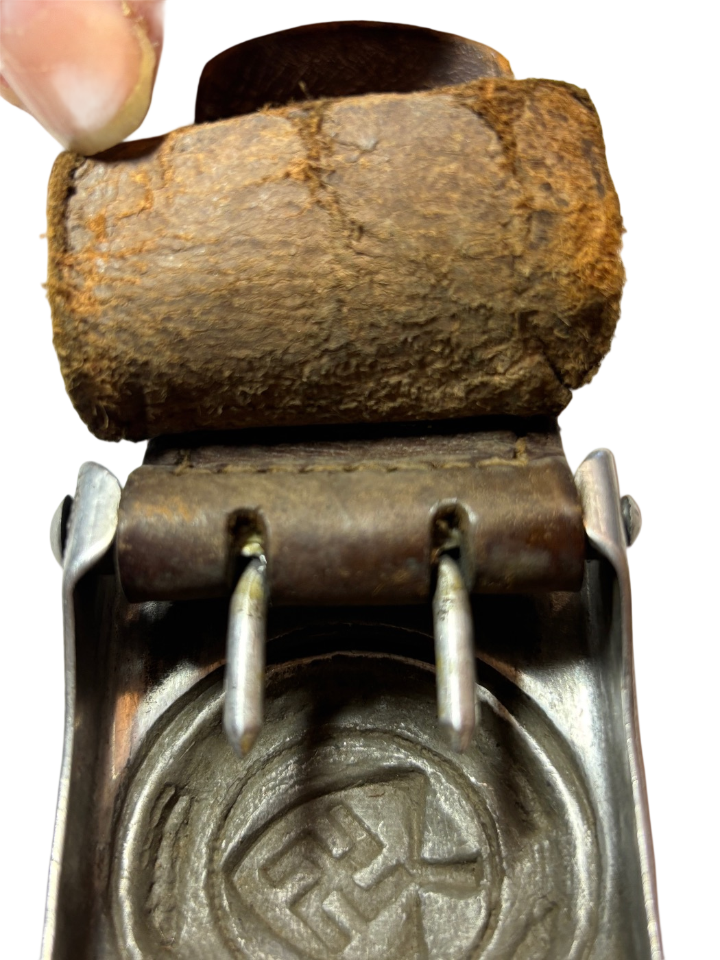 Duitse RAD koppelslot met leertje WW2 1938