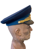 Coiffe d'officier de la Force aérienne russe rare