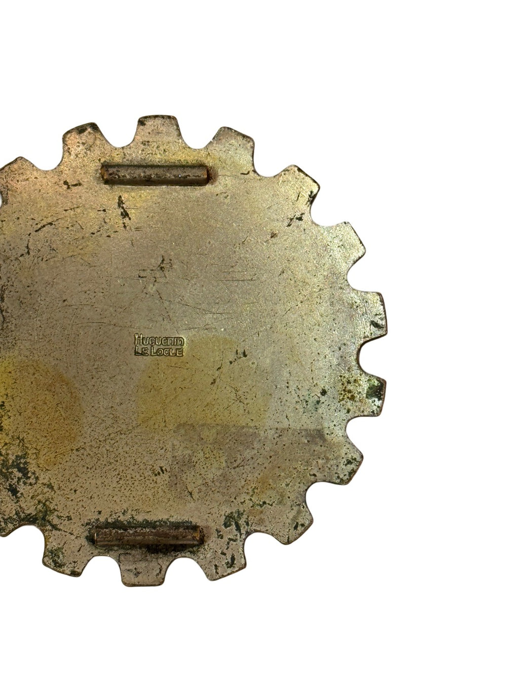 Vintage geëmailleerde “Automobil Club der Schweiz” plaquette