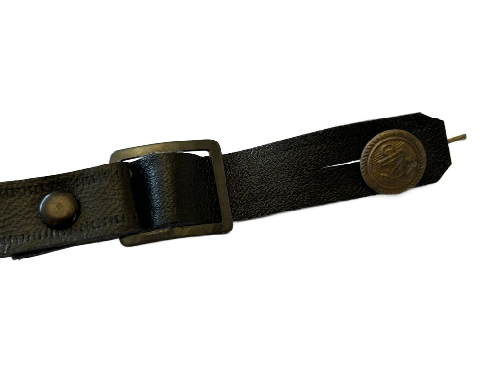 NVA Marine leder pet riempje