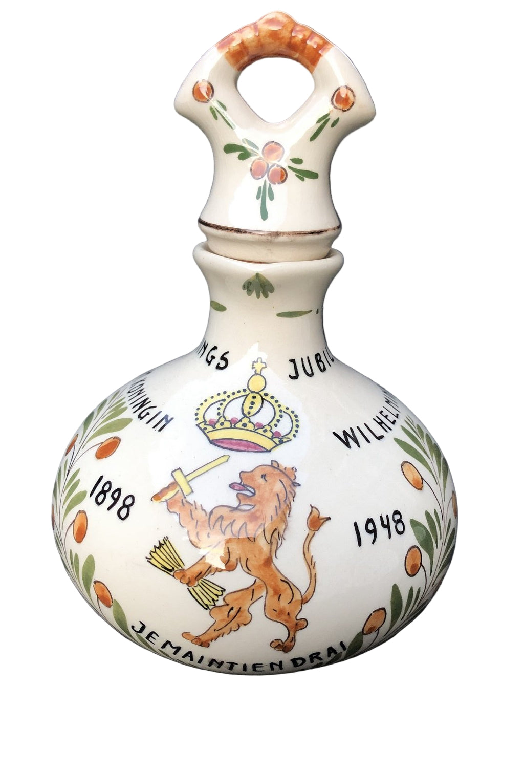 Regeringsjubileum karaf H.M. Wilhelmina 1898-1948