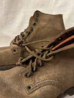 Franse lederen gevechts schoenen wo2