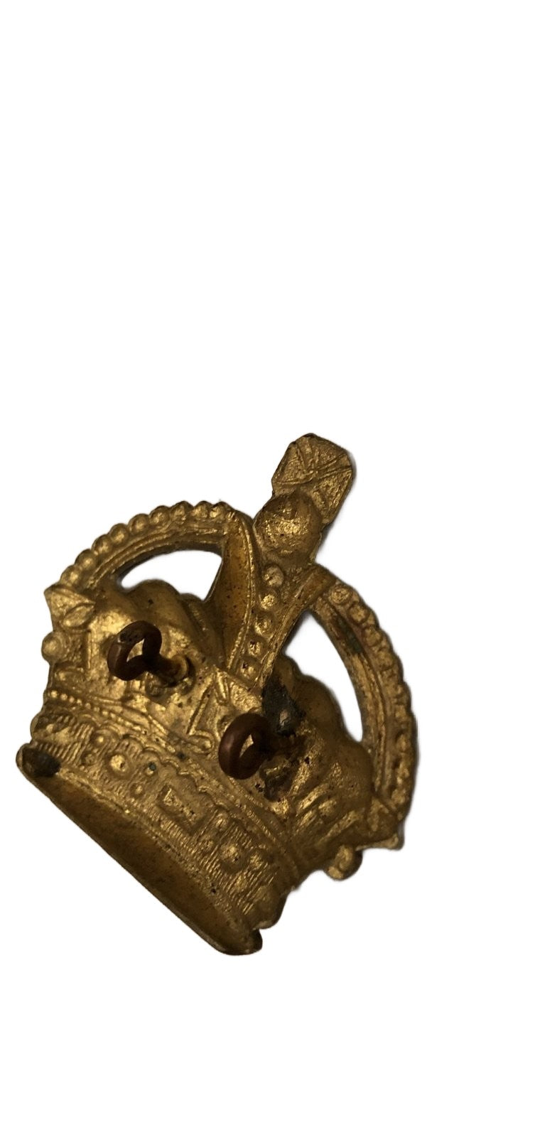 Engelse metalen kroon voor boven de Sergant strepen ww2