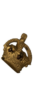 Engelse metalen kroon voor boven de Sergant strepen ww2