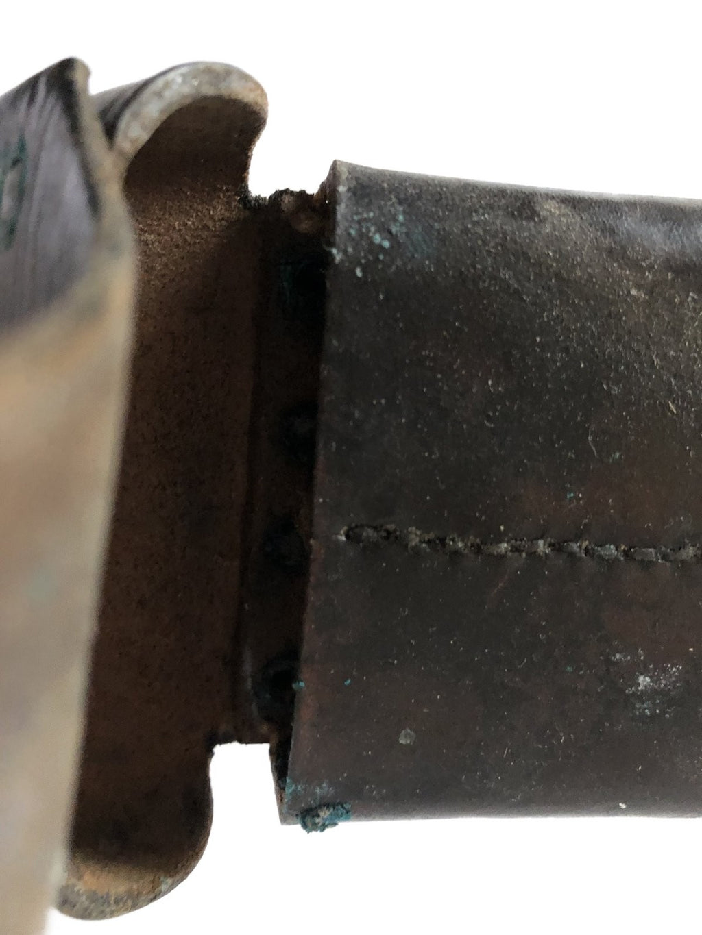 Lederen magazijntasje voor de Hembrug Karabijn