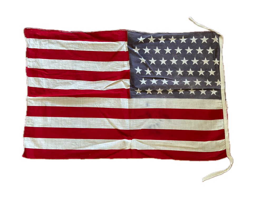 US voertuig vlaggetje  wo2