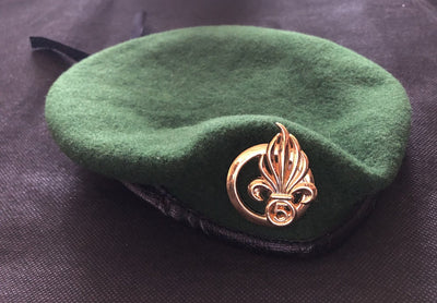 Beret vert 5th Infantry Regiment Mayotte