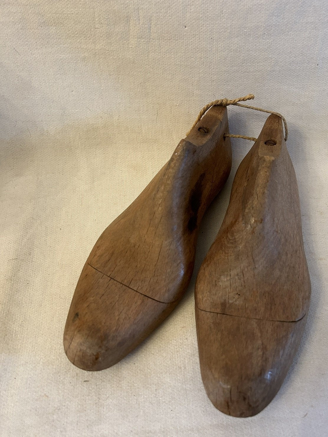 Houten  schoenenmal  50-60er jaren