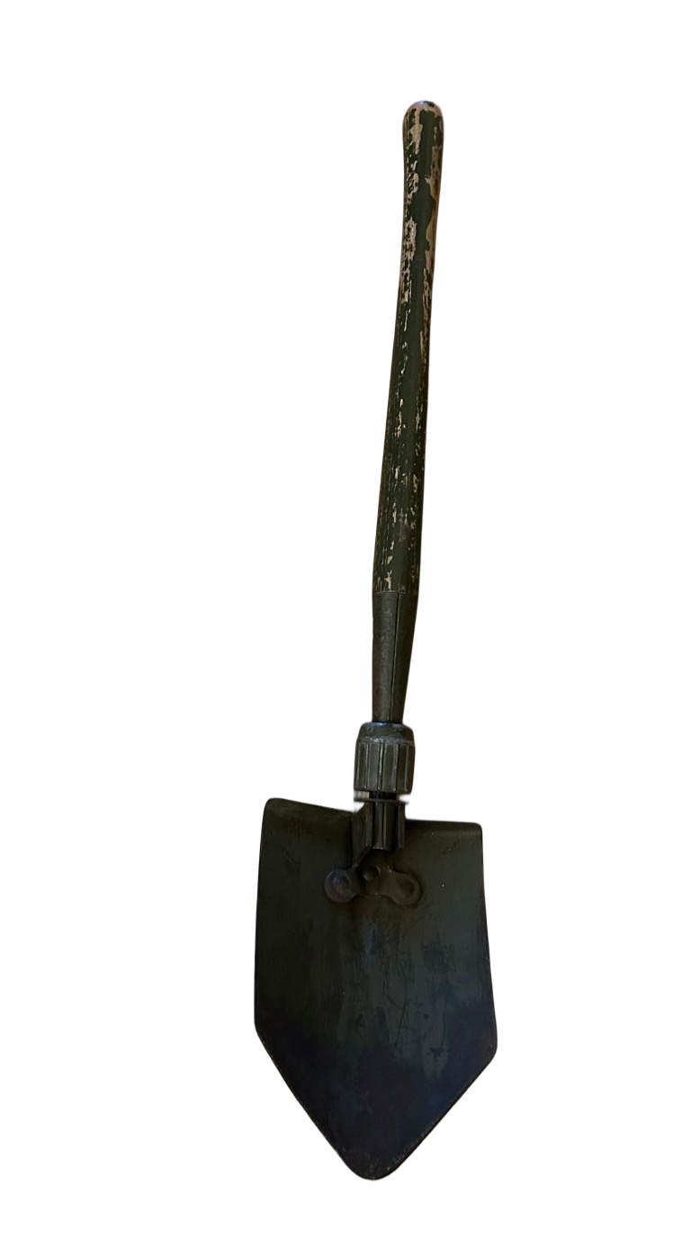 WW2 US M43 shovel with Carrier