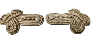 Set epauletten voor Officier/Adjudant Generale Staf  (Garde Civique)