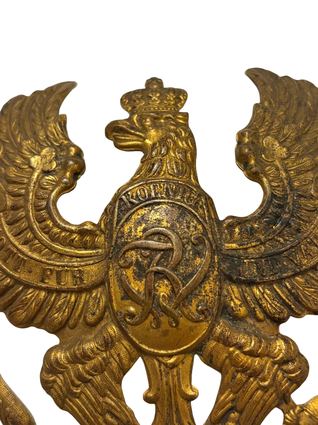 Helmadelaar voor manschappen-Pickelhaube, type van de ‘oude regimenten’ model 1860