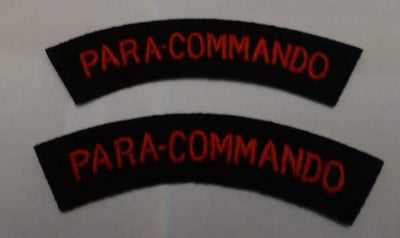 Étiquettes nominatives Para Commando