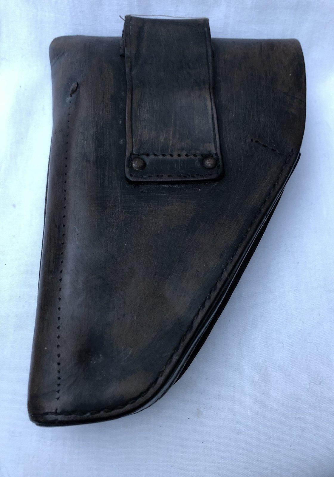 Belgische lederen Pistoolholster voor 1940