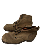 Franse lederen gevechts schoenen wo2