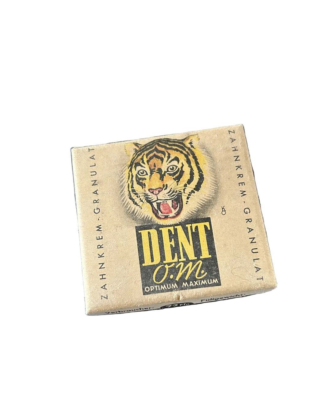 Wehrmacht Zahnkrem  Dent Q.M. 1943