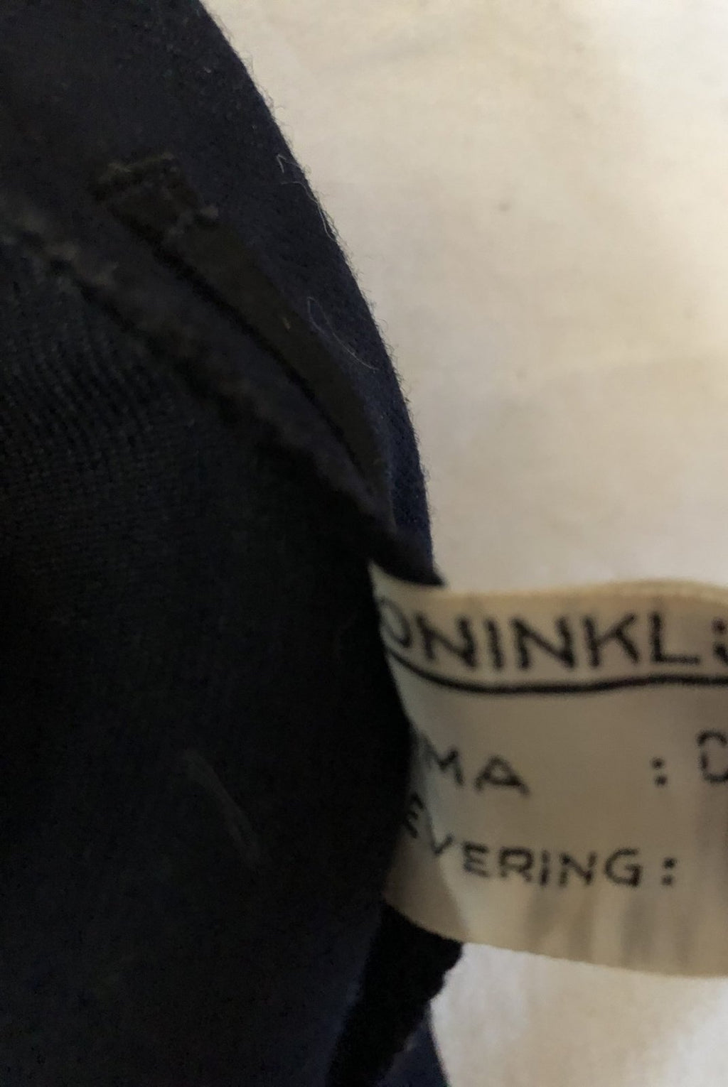 Battle dress jekker Matroos 1ste klas