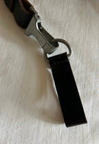 Zwart lederen HJ kruisriem wo2