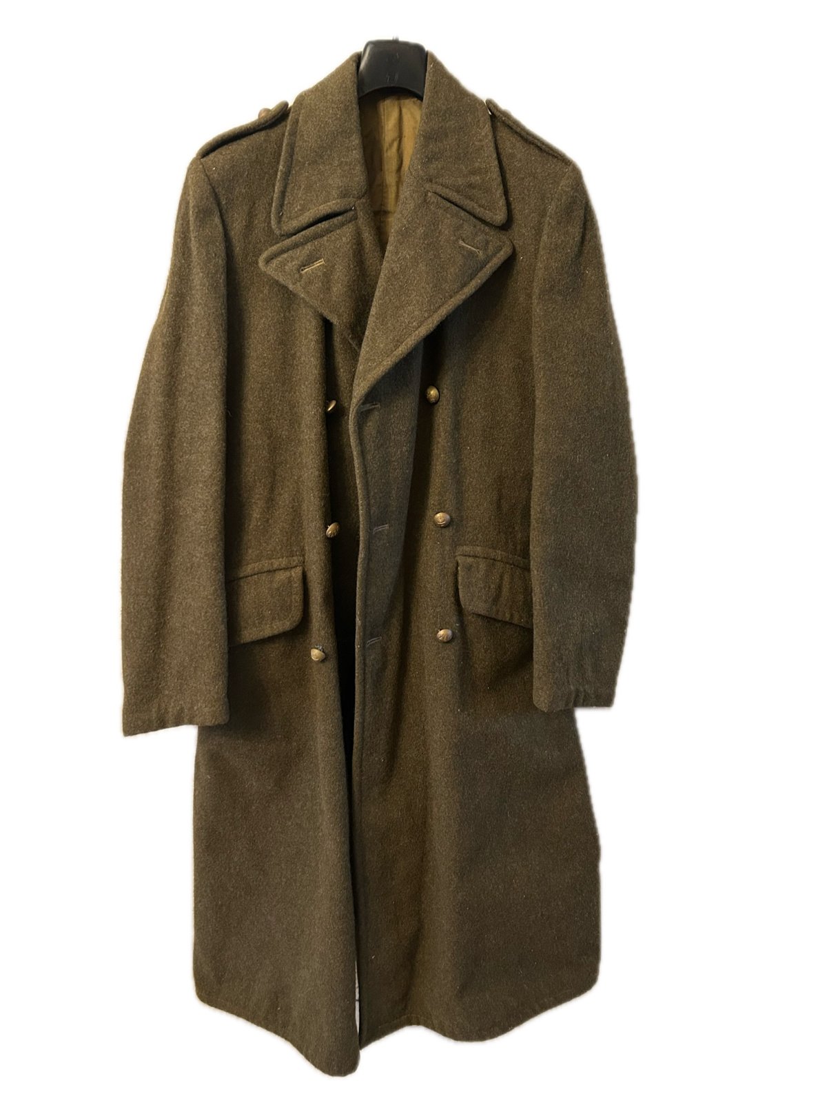 Wollen wintermantel Mariniers   -Uit de 40er jaren