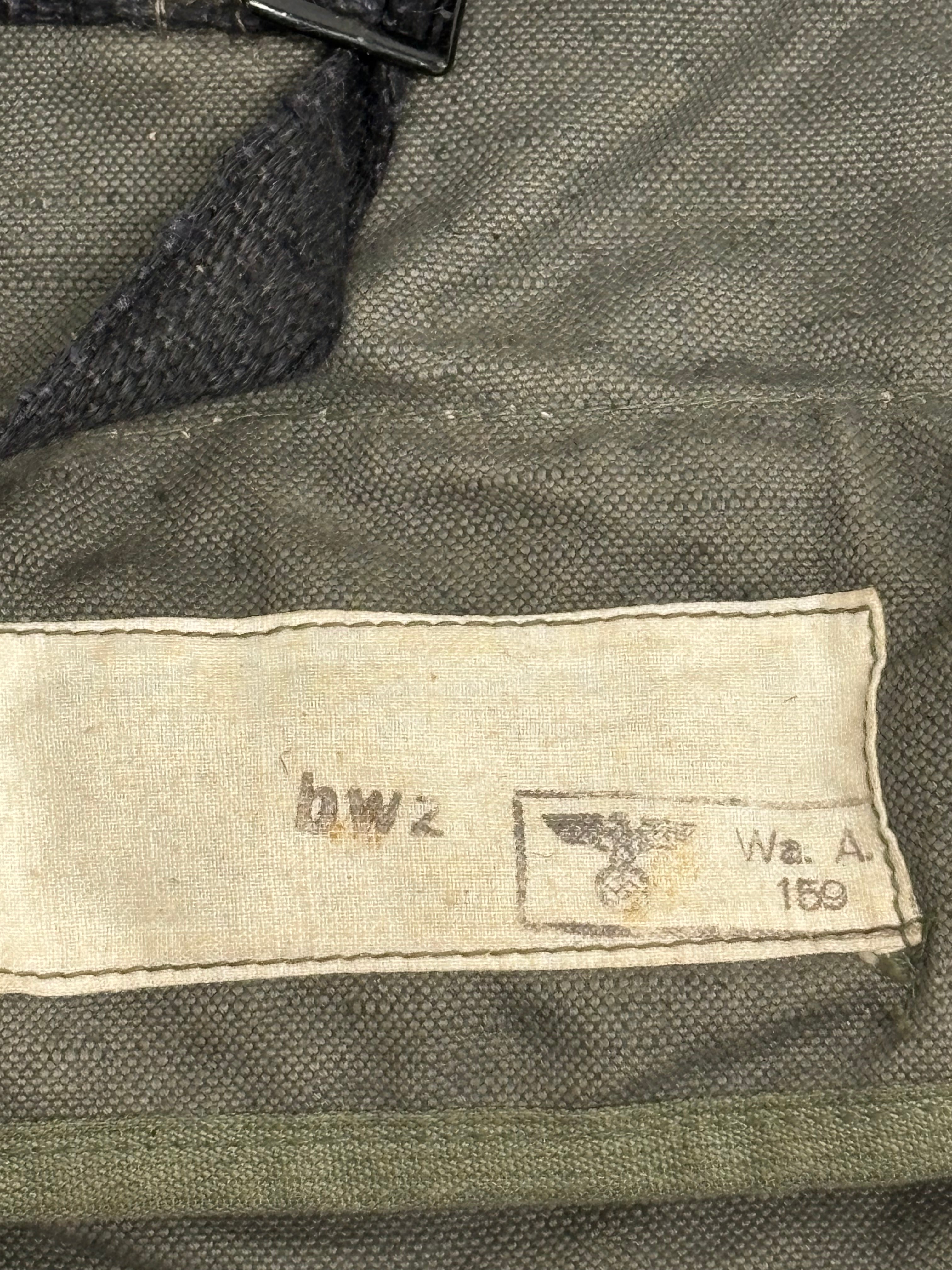 German Horse Gas Mask Bag WW2