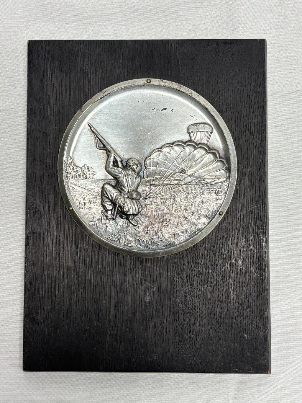 Originele Duitse WW2 Fallschirmjäger wandplaquette