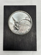 Originele Duitse WW2 Fallschirmjäger wandplaquette