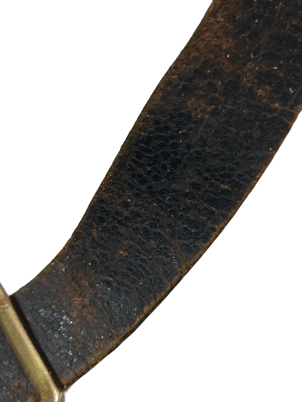 Pickelhaube leather helmet strap