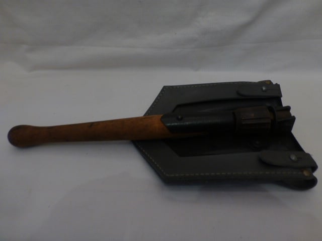 Klapschop met foudraal