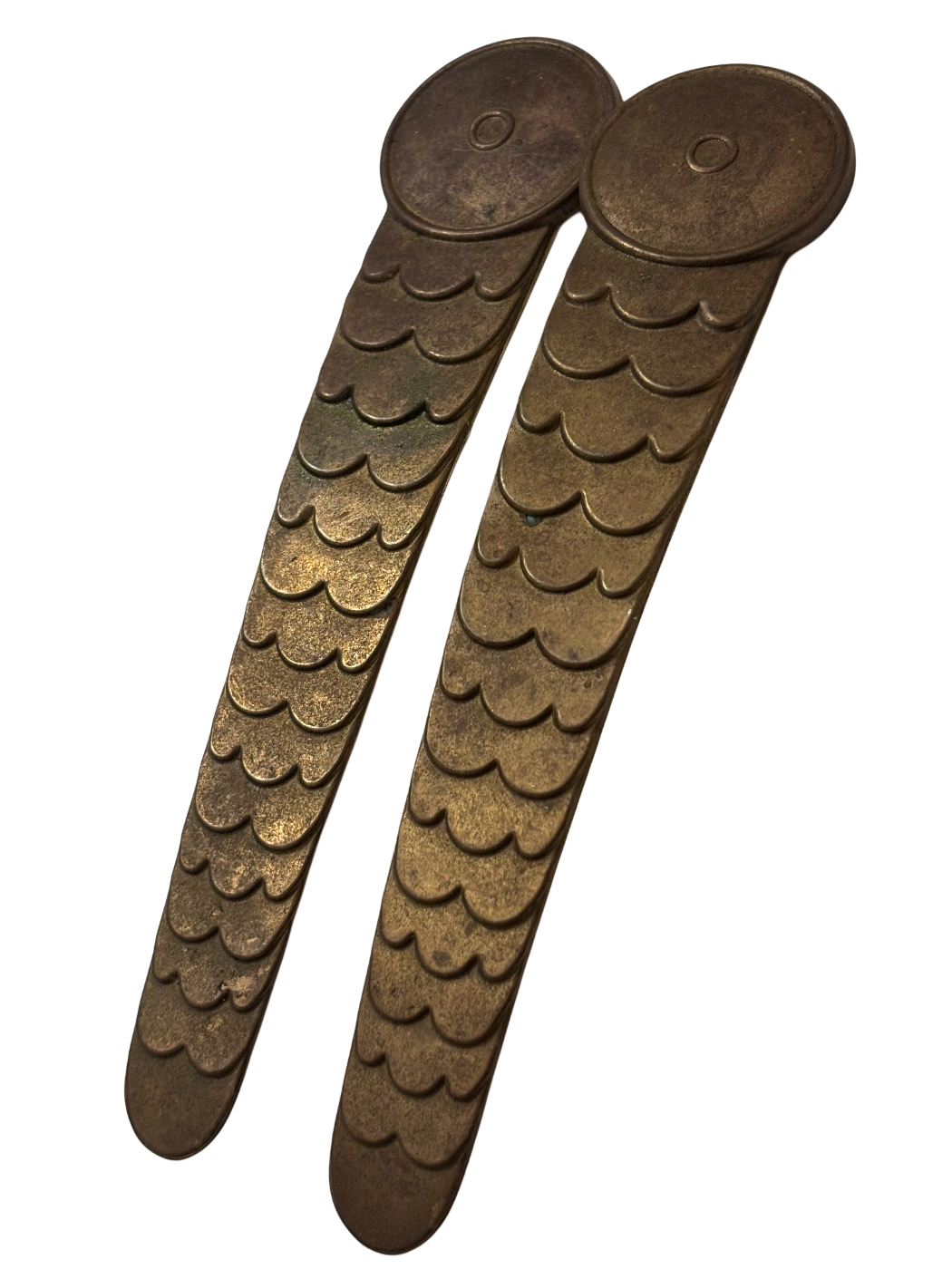 Antieke Franse sapeurs-pompiers helm schubriemen M1885