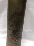 2x Koperen hulzen Slag om de Yser  1914-1918