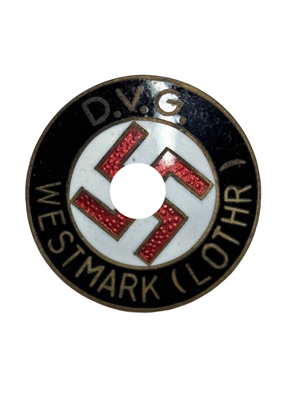Rare DVG Westmark Membership Badge - Maker W. Redo