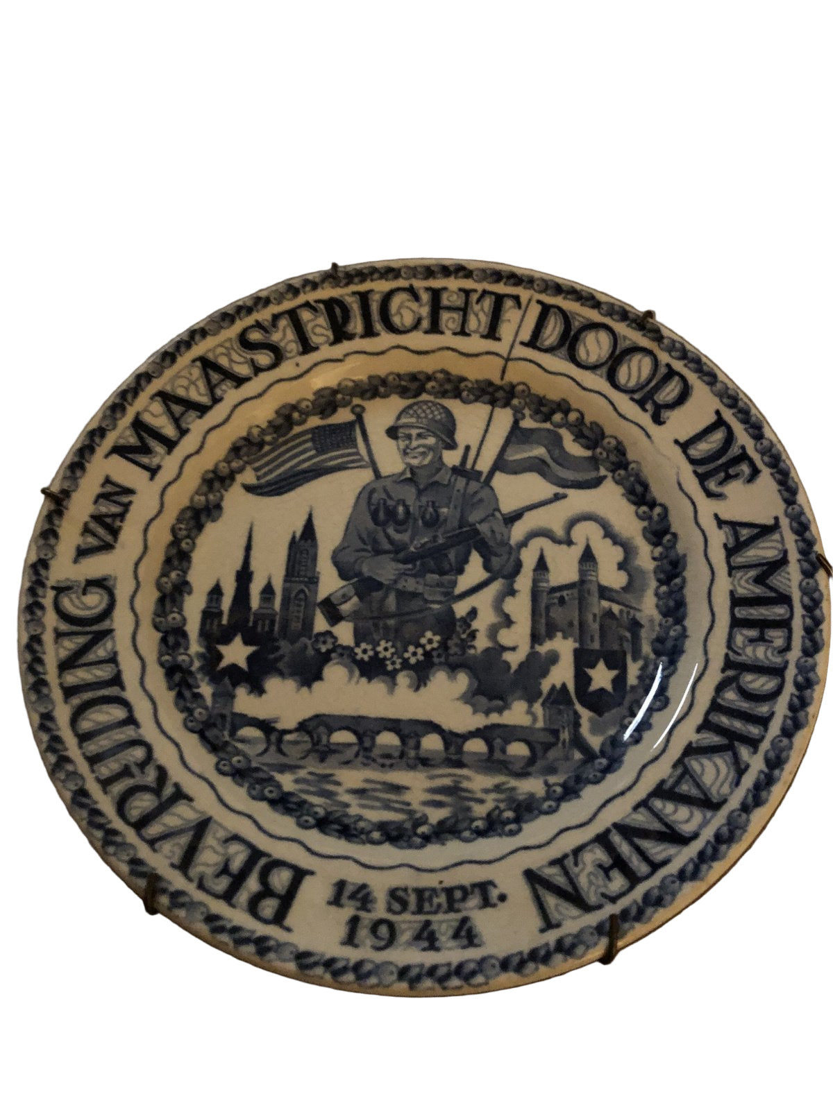 Bevrijdings bord Maastricht