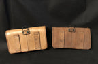 2x Bruin lederen MAS cartouchiere -36