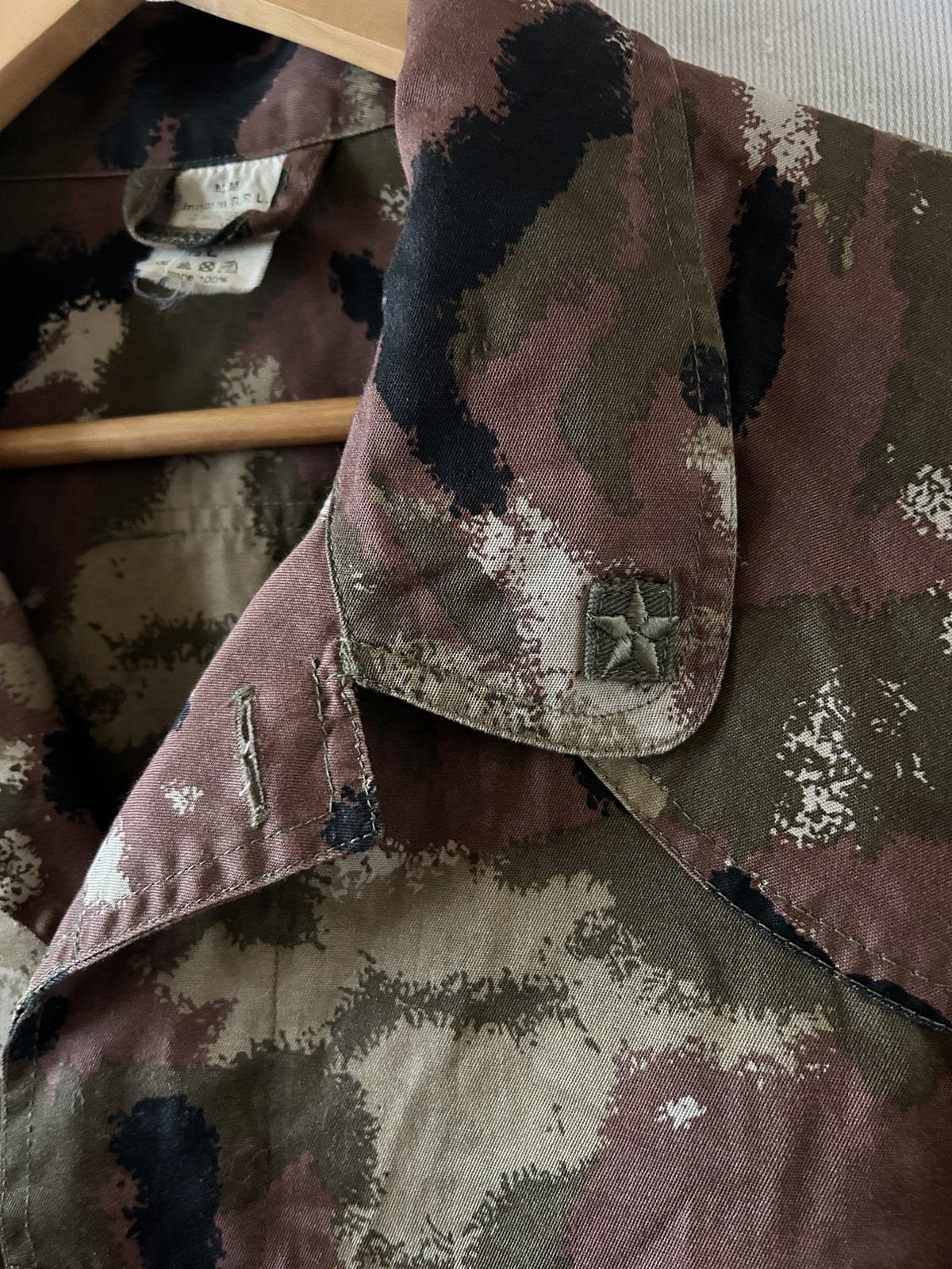 Italiaanse Gevechtsjas camouflage maat L