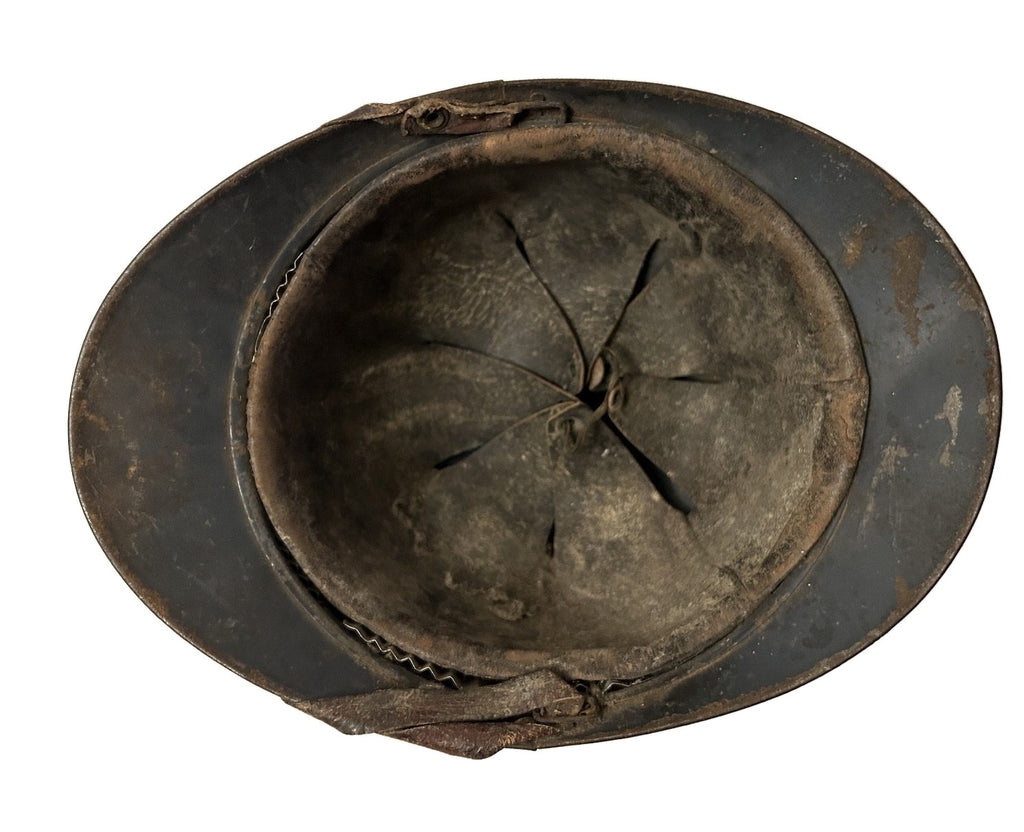 Casque Francais Adrian 1915 du Service de Santé