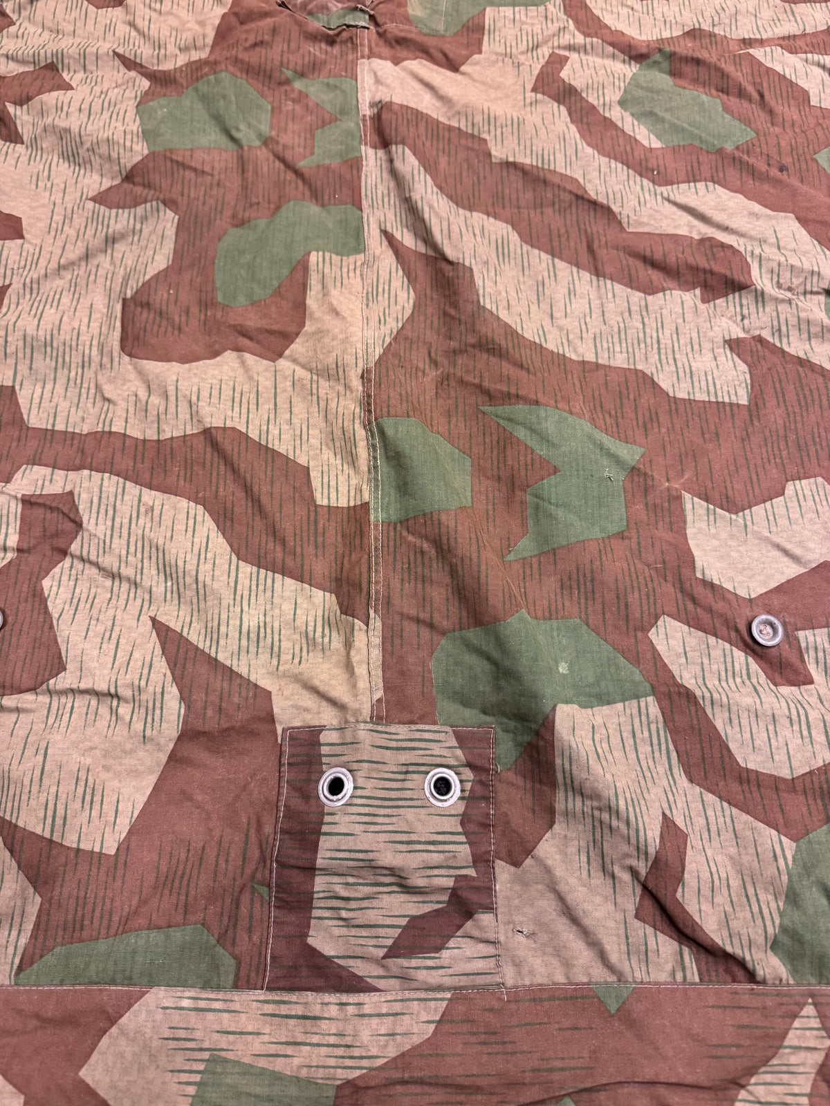 Original German Wehrmacht M31 Splittertarn camouflage shelter quarter