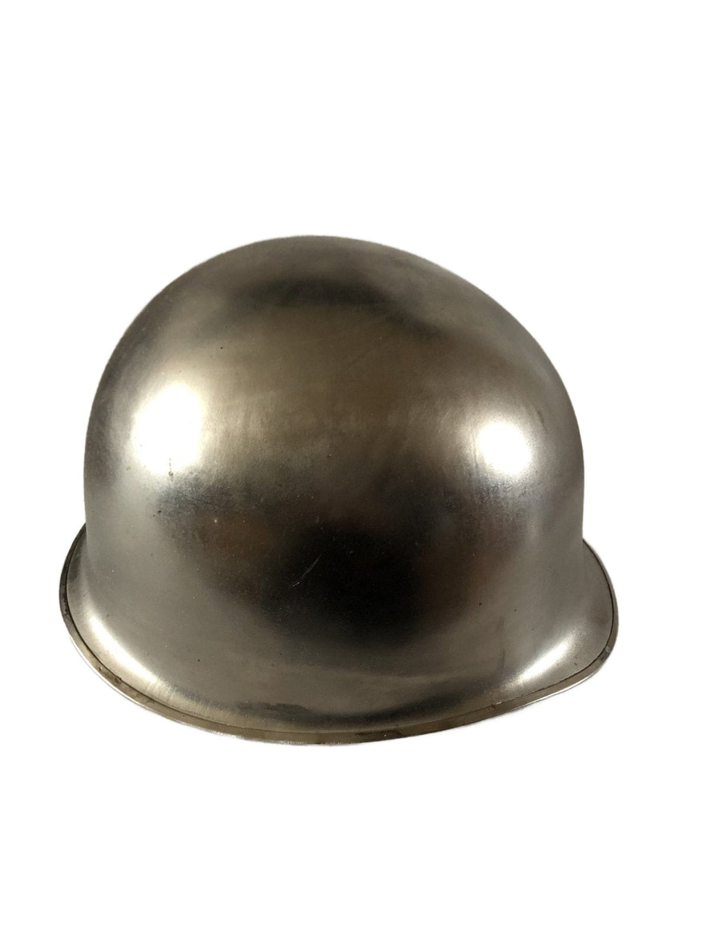 Verchroomde Nato helm