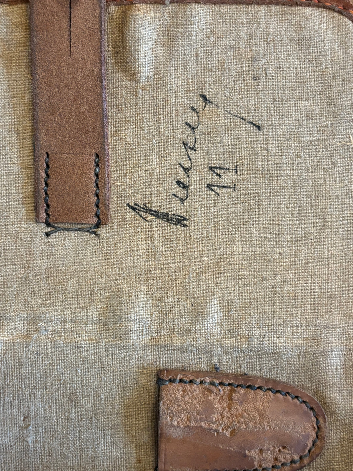 WW1 Belgisch militair medisch tasje