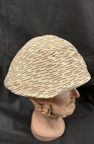 NVA 1ste type Strichtarn helm overtrek
